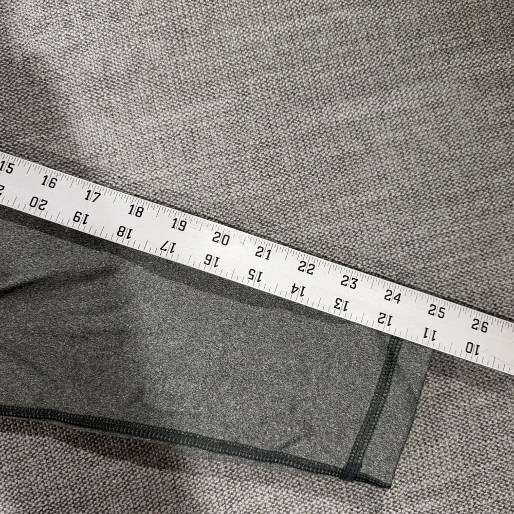 The North‎ Face Quarter Zip Pullover Mens Medium Grey Excellent Epiphany Logo